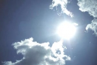sun in the sky