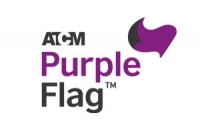 Purple flag award logo