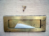 letter in letterbox