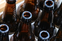 collection of beer bottles