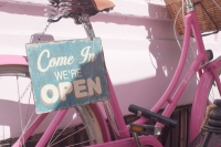 come in we are open sign