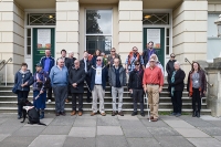 Councillors and officers from Cheltenham Borough Council picture with members of Gloucestershire Sight Loss Council