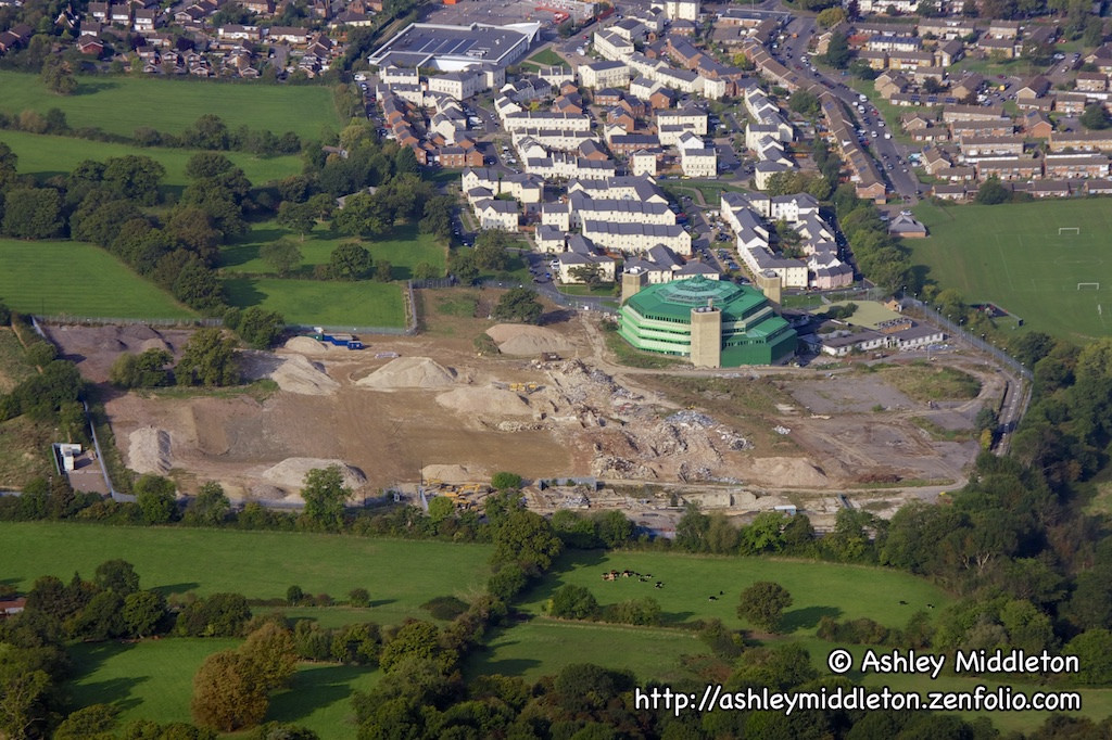 ID 16 Plan showing residential areas built within former GCHQ site