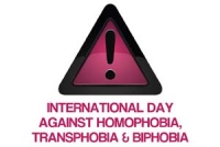 Logo for international day against homophobia, transphobia and biphobia