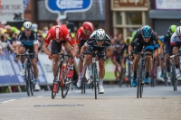Cyclists in Tour of Britain sprint - credit Sweetspot