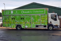 New recycling truck