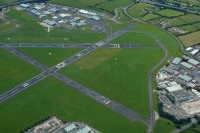 Aerial photo of Gloucestershire airport