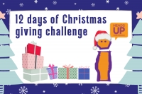 Graphic for Heads Up Christmas giving challenge