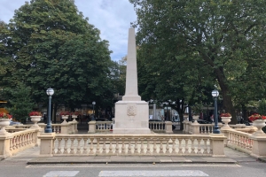 War memorial - Three months post-clean October 2023