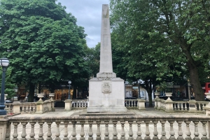 War memorial - Pre-clean June 2023